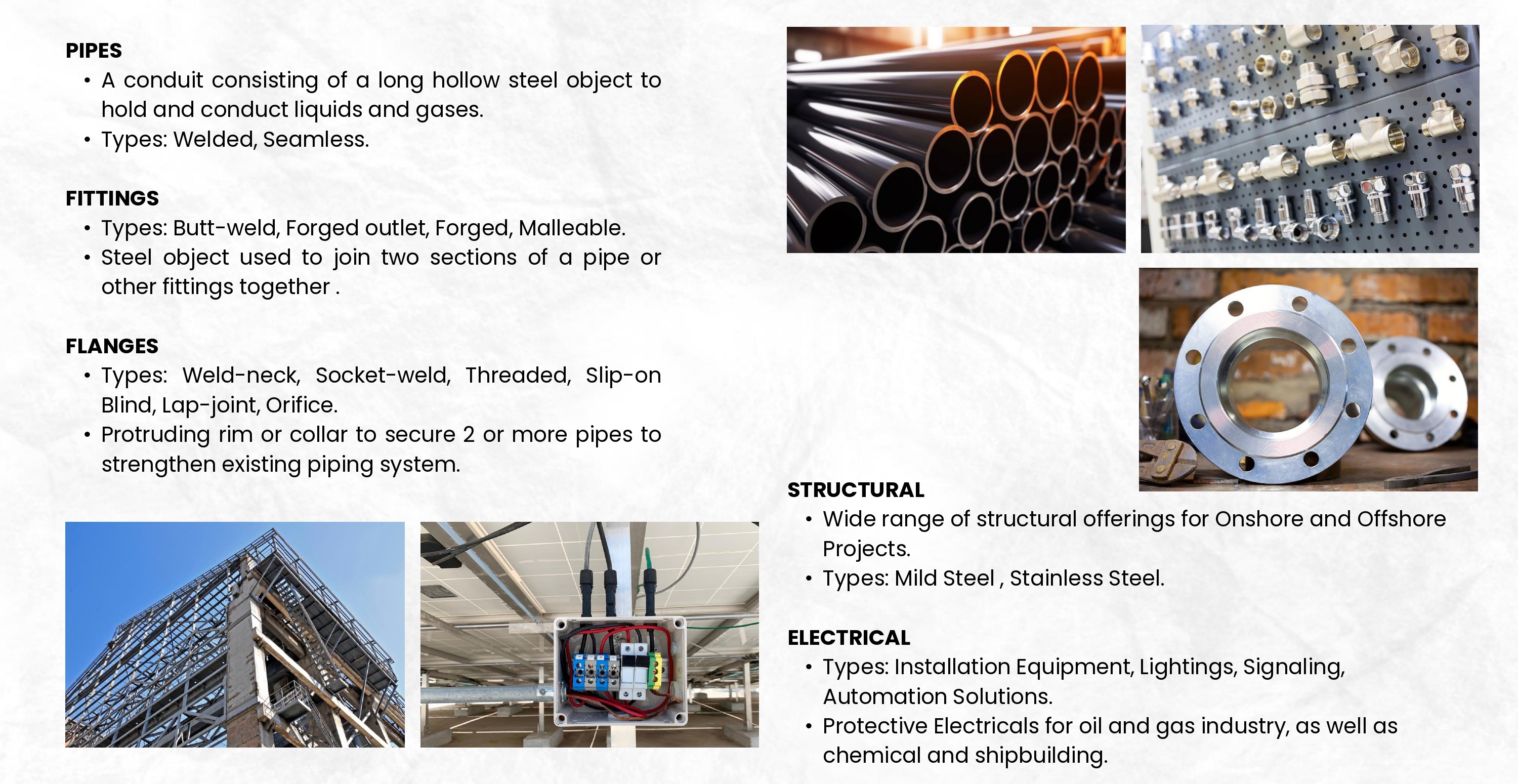 Industrial Piping & Engineering Products